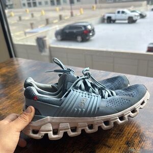 On Running Slate Blue Sneakers